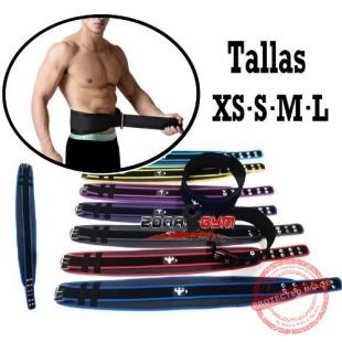 Cinturón con Hebilla para Gym - Soporte Lumbar Ajustable