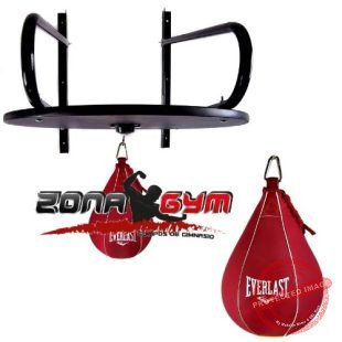 Soporte y Pera de Cuero para Boxeo | ZonaGym