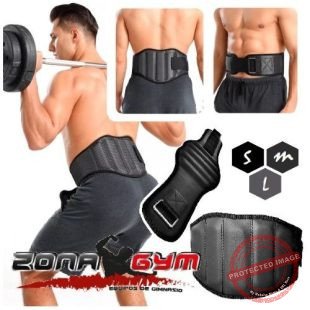 Cinturón Ergonómico Profesional para Gym | Soporte Lumbar | Levantamiento de Pesas | ZonaGym